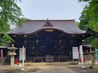 渋谷氷川神社の本殿・本堂