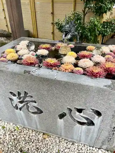 蛇窪神社の手水