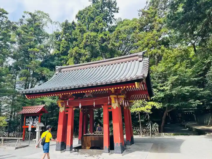鶴岡八幡宮の手水舎