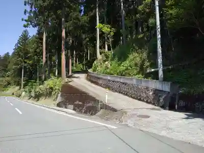 禅師峰寺の周辺