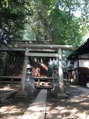 小平神明宮の鳥居