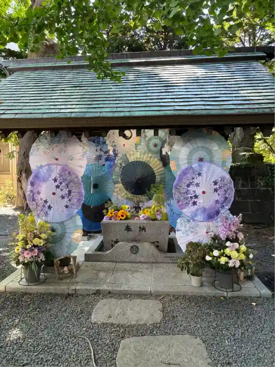 札幌諏訪神社の手水舎