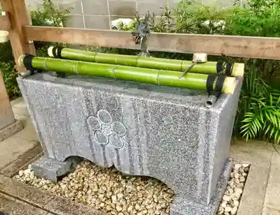 成子天神社の手水舎