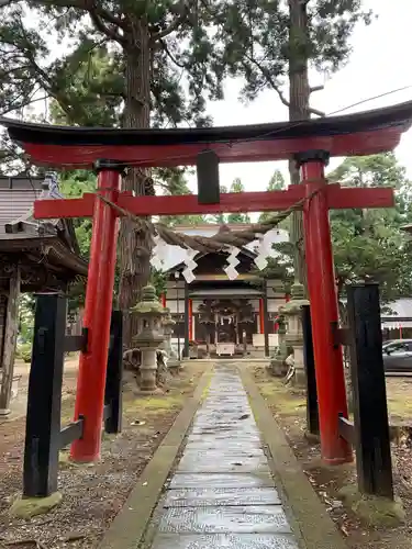 石鳥谷熊野神社の鳥居