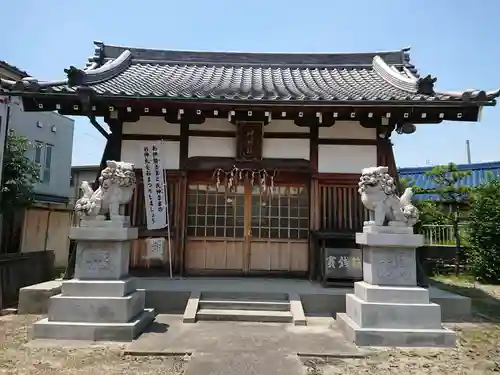 神明社（稲永）の本殿・本堂