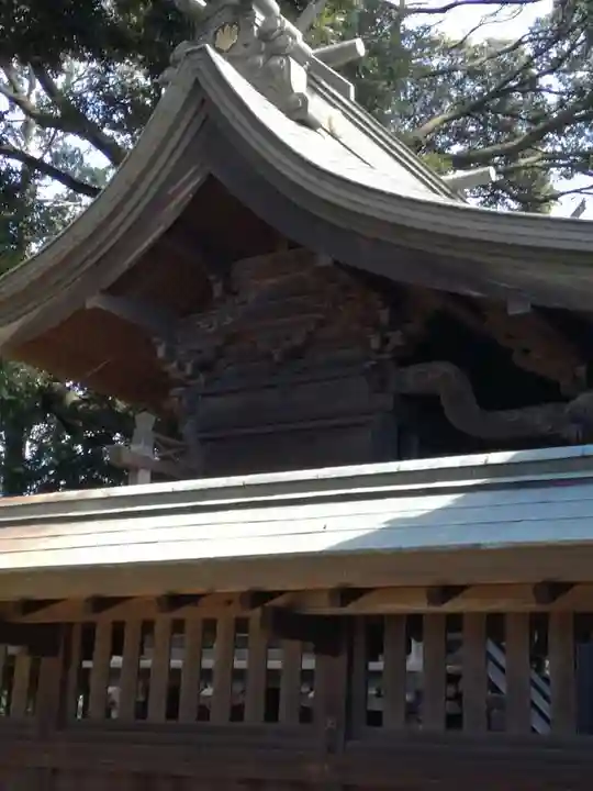 鶴峯八幡宮の本殿・本堂