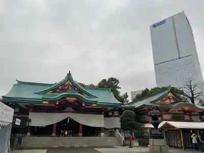 日枝神社の本殿・本堂