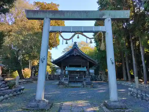 熊野社（塔野地）の鳥居