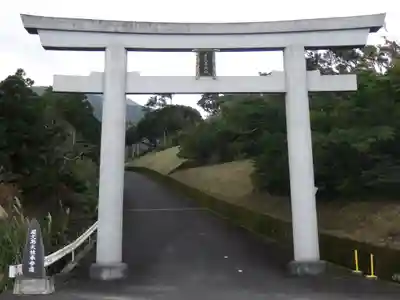屋久島大社の鳥居