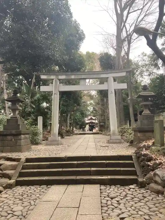 代々木八幡宮の鳥居