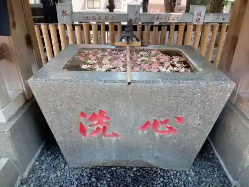 高円寺氷川神社の手水