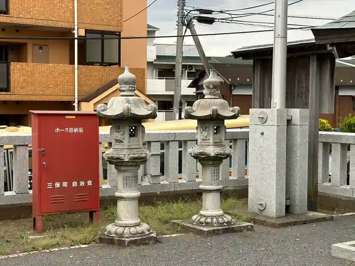 三保杉山神社の建物その他