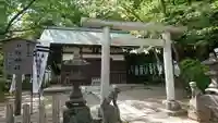 白旗神社(西御門)の鳥居