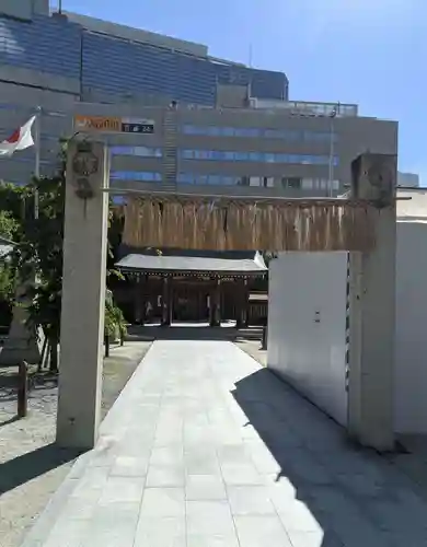 警固神社の鳥居