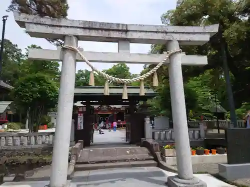 玉村八幡宮の鳥居