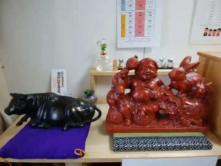 彌彦神社 (伊夜日子神社)の像