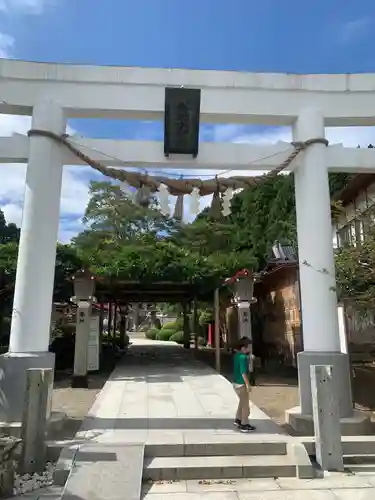 金蛇水神社の鳥居