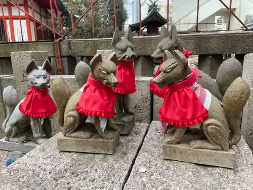 玉造稲荷神社の狛犬