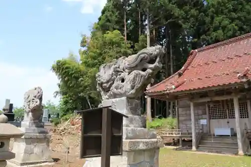 鹿島神社の狛犬