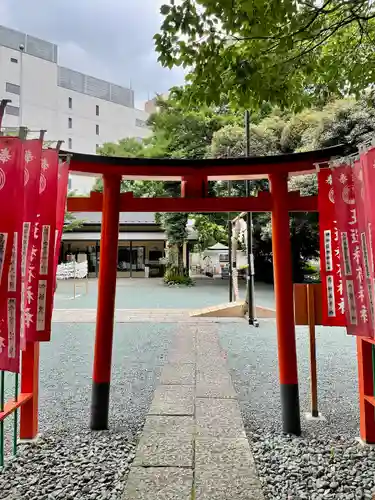 金王八幡宮の鳥居