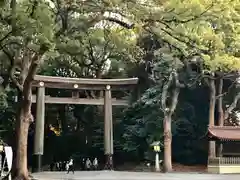 明治神宮の鳥居