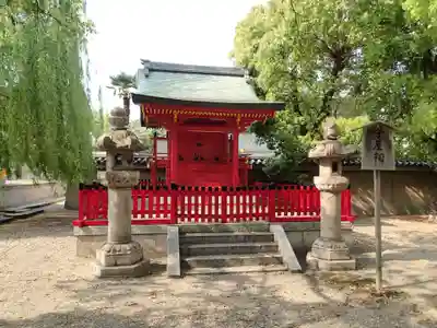守屋祠（四天王寺境内社）の本殿・本堂