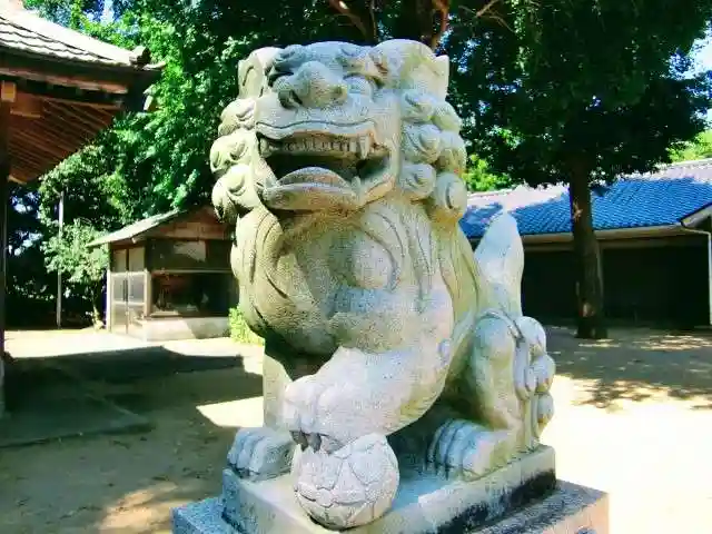 熊野神社の狛犬