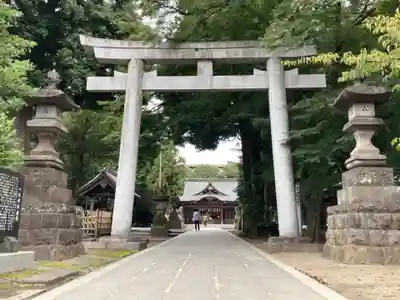 東村山八坂神社の鳥居
