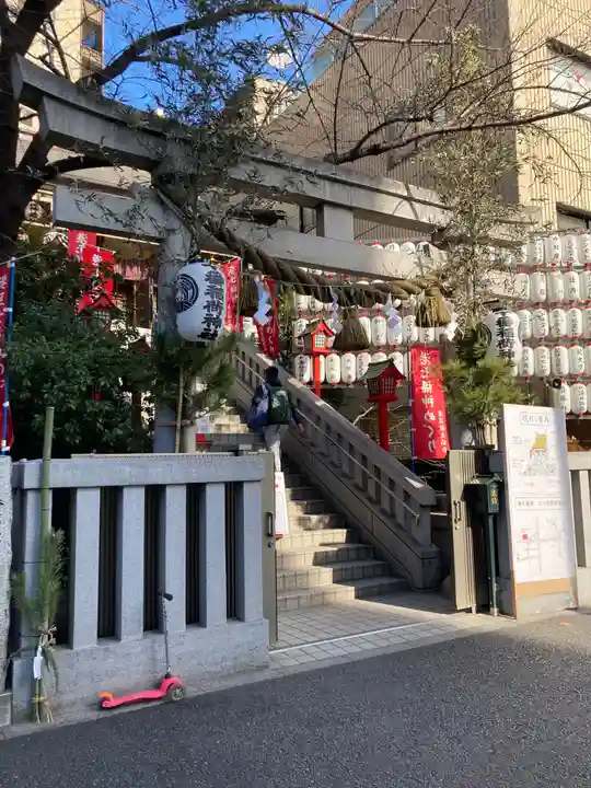 十番稲荷神社の鳥居