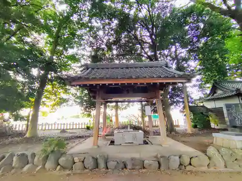 三明神社の手水舎