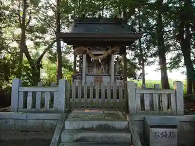 西山神社の本殿・本堂