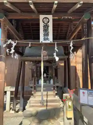 清瀧神社の本殿・本堂