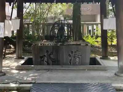 若宮神明社の手水舎