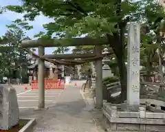 白山神社の鳥居