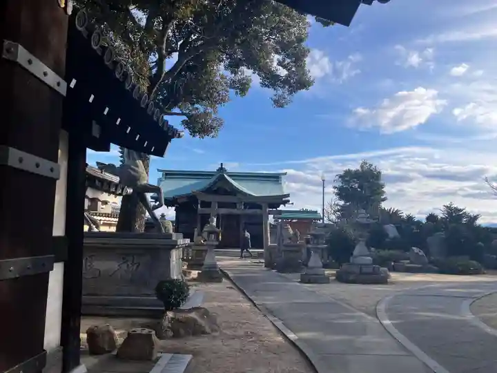 吹揚神社の景色