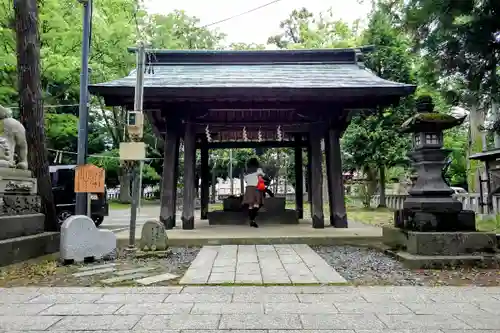 六椹八幡宮の手水舎