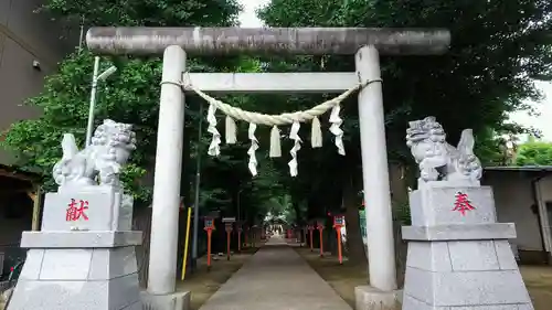 武蔵野神社の鳥居