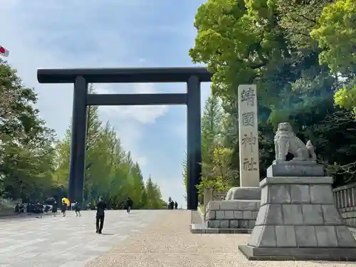 靖國神社の鳥居