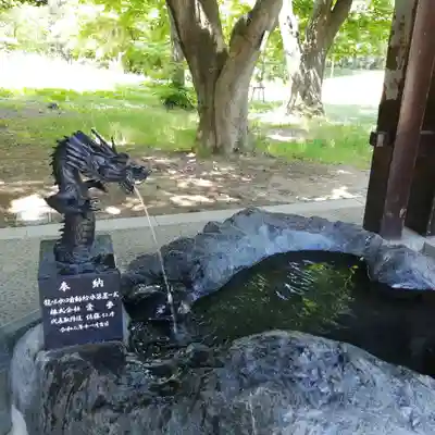 月寒神社の手水舎