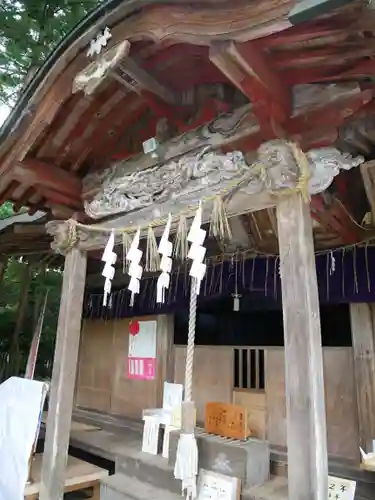 胎安神社の本殿