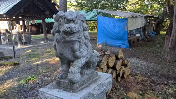 公園八幡宮の狛犬