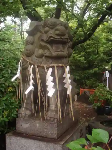 堀越神社の狛犬