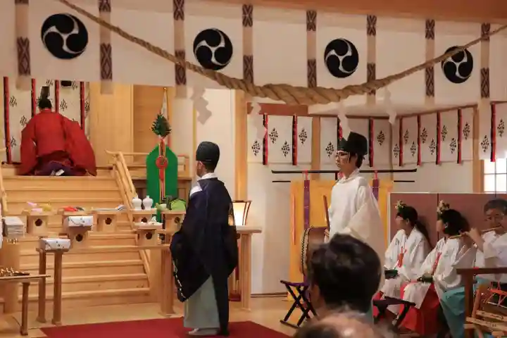 阿久津「田村神社」(郡山市阿久津町)旧社名:伊豆箱根三嶋三社のお祭り