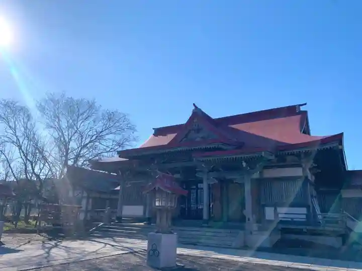 釧路一之宮 厳島神社の本殿・本堂