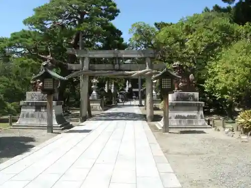 白山神社の鳥居