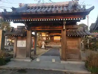 常昌寺の山門・神門