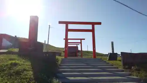 襟裳神社の鳥居