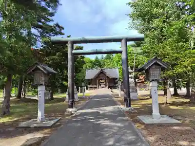 新十津川神社の鳥居