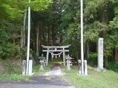 桜形神社の鳥居