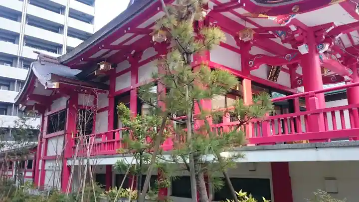 成子天神社の本殿・本堂